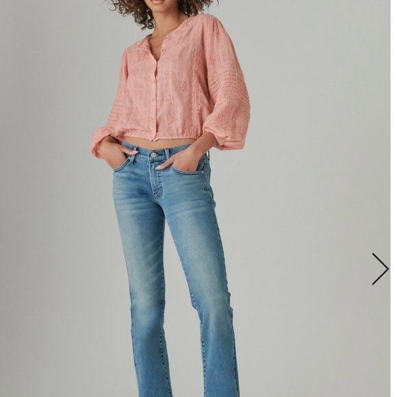 Lucky Brand Sweet Boot jeans Size 26/2 ankle - Picture 4 of 7